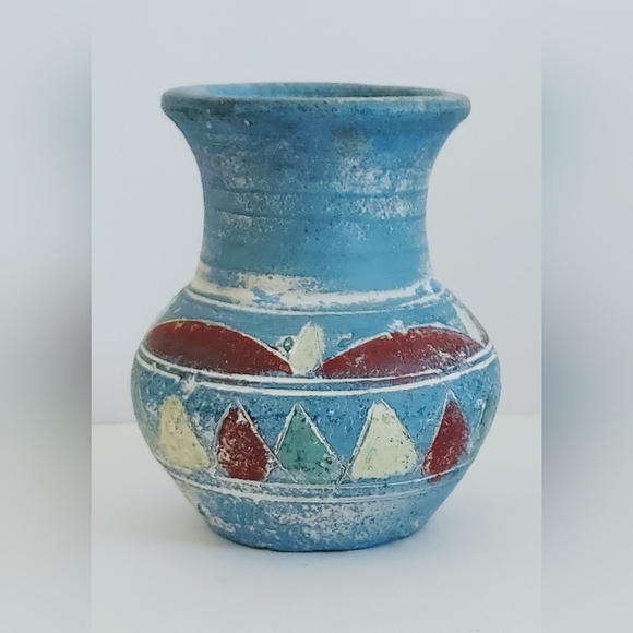 Native American Art Antique Native American Pottery Vasevessel 5 Tall Poshmark